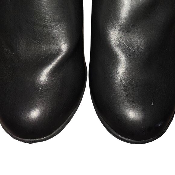 Mootsies Tootsies faux fur boots booties black size 8M - Picture 4 of 7